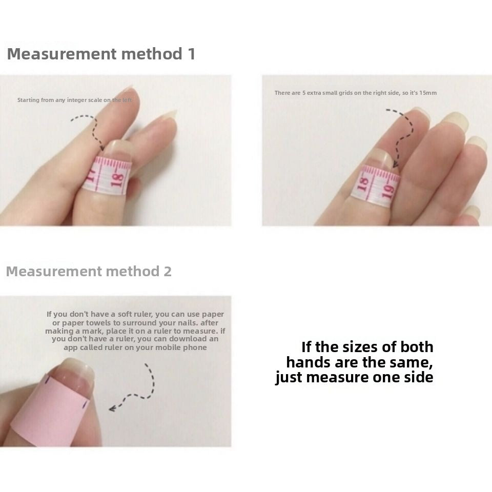Heart Lock Love Bubble Love Chain Whitening Press on NailsHandcrafted Nails Removable