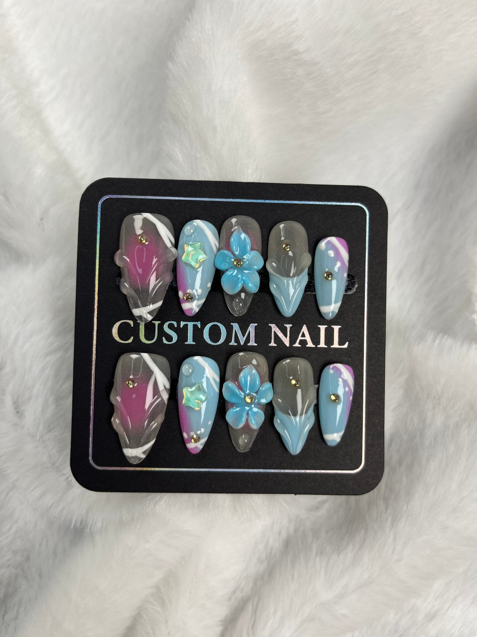Handmade press on nails