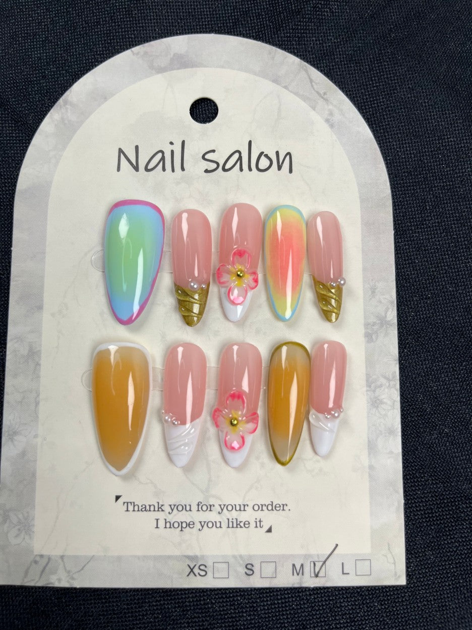 Handmade press on nails