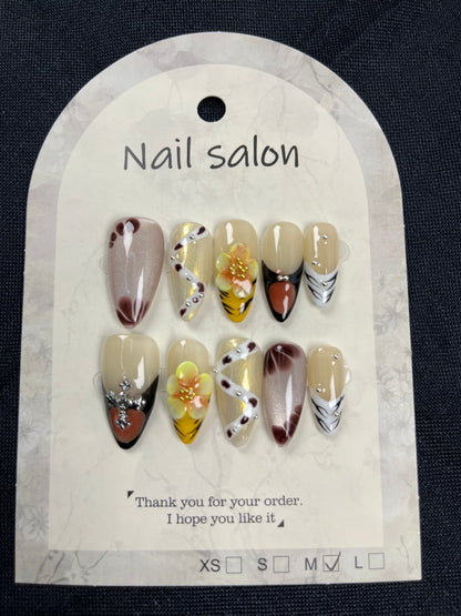 Handmade press on nails
