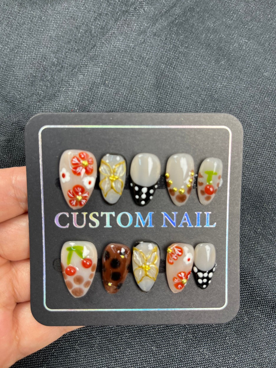 Handmade press on nails
