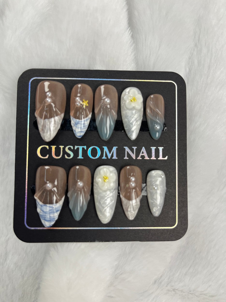 Handmade press on nails