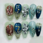 More to save up to 60% Pink 3D Flower Reusable Press On Nails