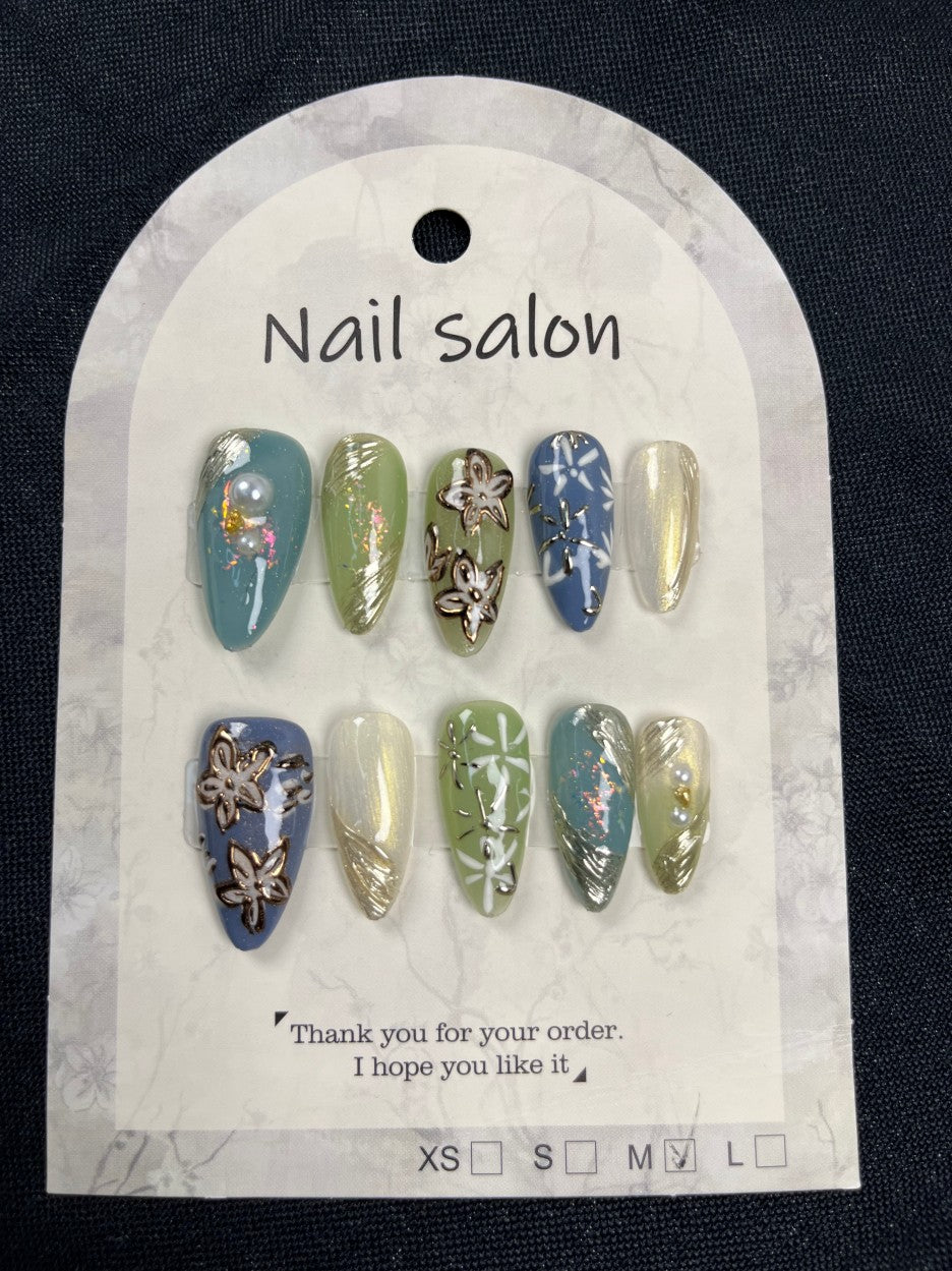 Handmade press on nails