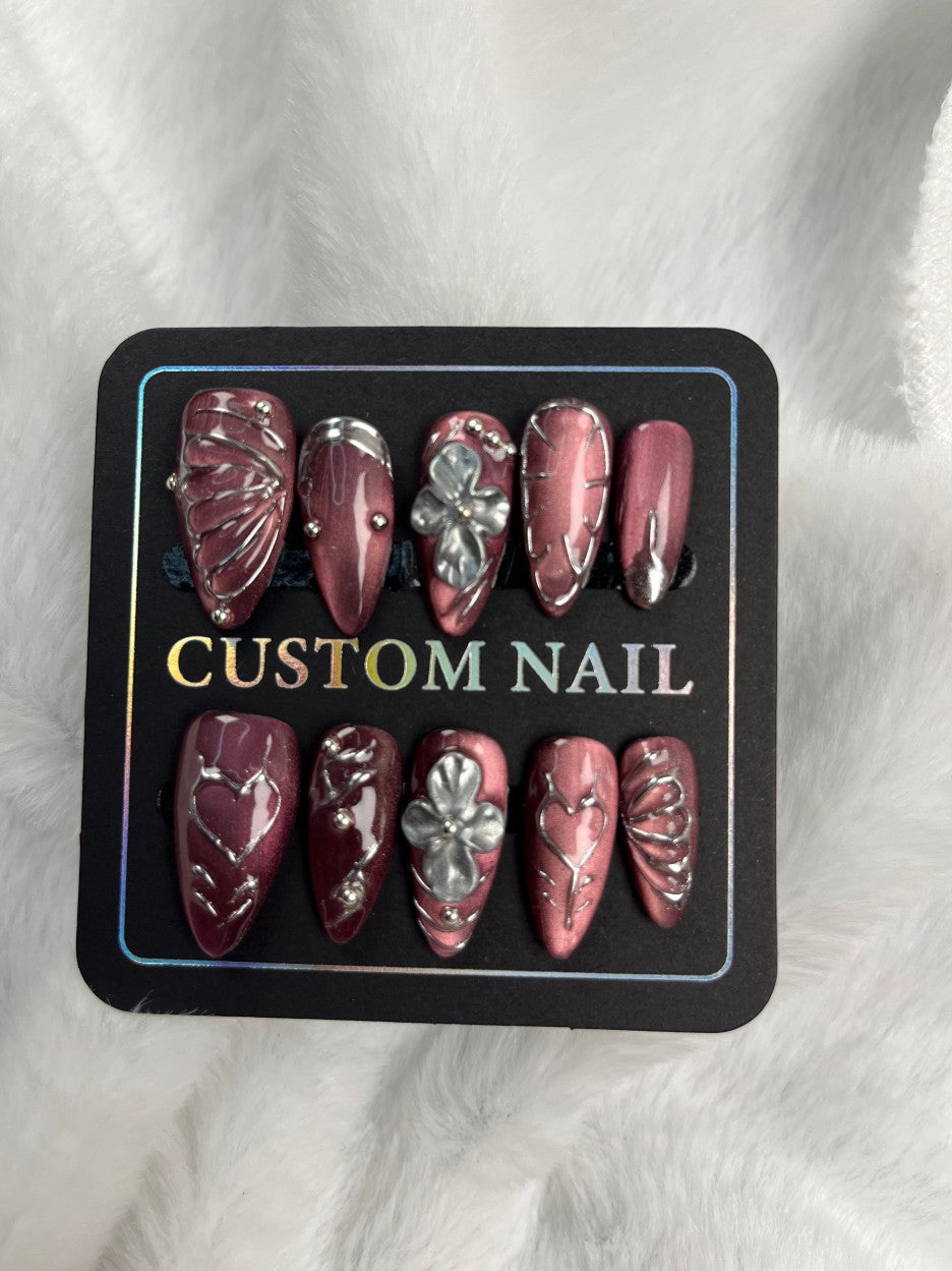 Handmade press on nails