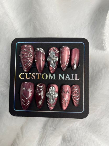 Handmade press on nails