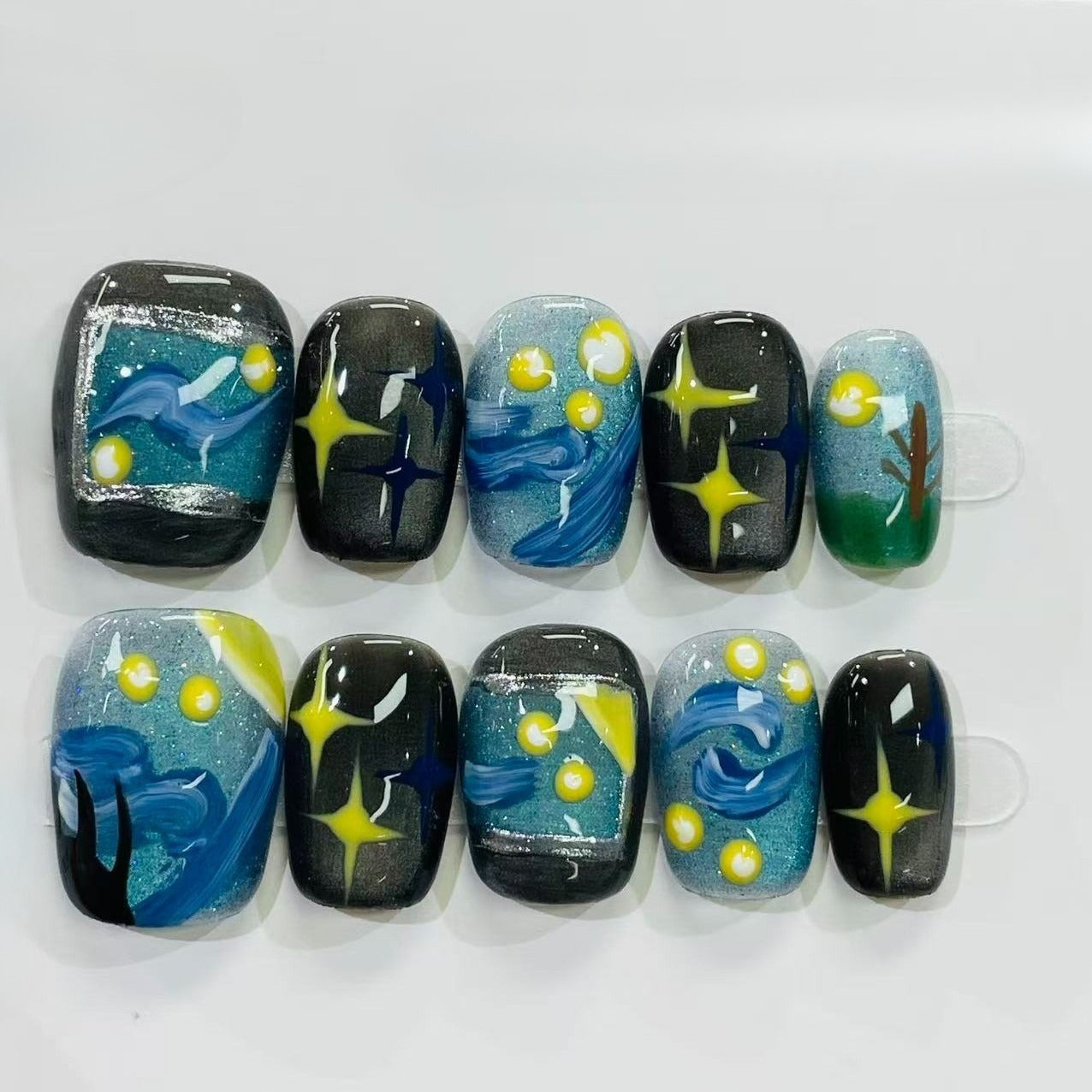 More to save up to 60% Starry Night Handmade Press On Nails