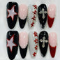 More to save up to 60% Retro Marble Pearl Short Press On Nails