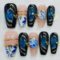 More to save up to 60% Autumn Leopard 3D Flower Press On Nails