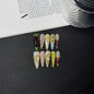 Original Luxury Court Blush Nail Long Pointed Premium Sense Ice Through HandmadePress on Nails Batch