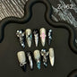 Handmade Press on Nails Personalized 3D Carved Spice Girl Longtip