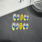 Original Handmade Pinch Blueberry 3D Carving Hand Pressed on Nails Wholesale