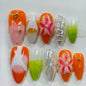 More to save up to 60% French Pink Cat Eye Almond Press On Nails