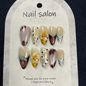 More to save up to 60% Vintage Floral Handmade Almond Press On Nails