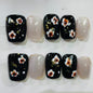 More to save up to 60% Mint Green Blue Gem Almond Handmade Press On Nails