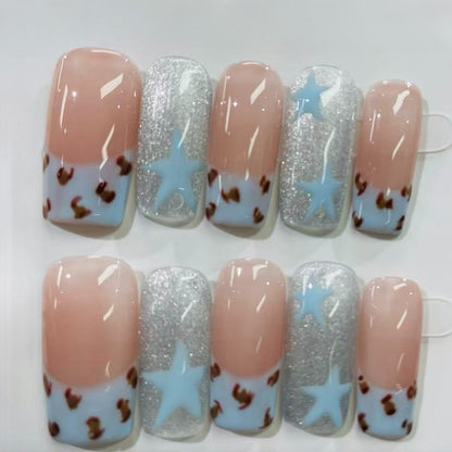 More to save up to 60% Gradient Ombre Rhinestone Press On Nails
