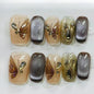 More to save up to 60% Green 3D Flower Press On Nails