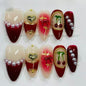 More to save up to 60% Glitter Black Leopard Press On Nails