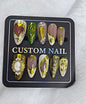 More to save up to 60%
Custom 3D Brown Flower Almond Press On Nails